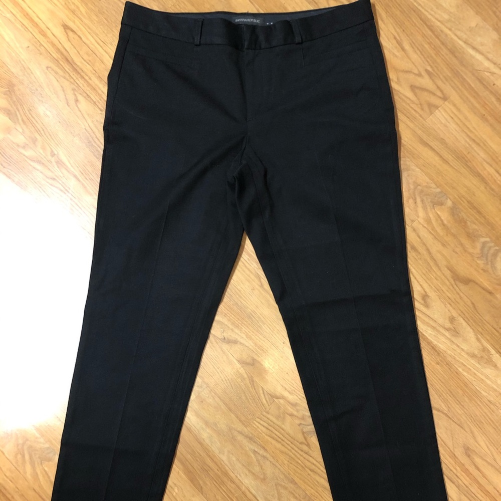 Banana Republic Sloan Slim Black Pant (long)